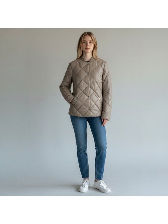 Bod & Christensen Jackets & Blazers - Bod & Christensen Women's Leather Puffer Jacket Quilted Size Small New with Tag